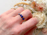 Bague Romy Lapis-Lazuli - S'TELLE création bijoux