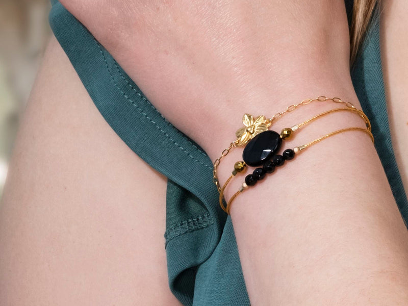 Bracelet triptyque Hazel - S'TELLE création bijoux