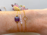 Bracelet triptyque Inès - S'TELLE création bijoux