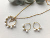 Mini-créoles Jade - Collier Colibri - S'telle création bijoux